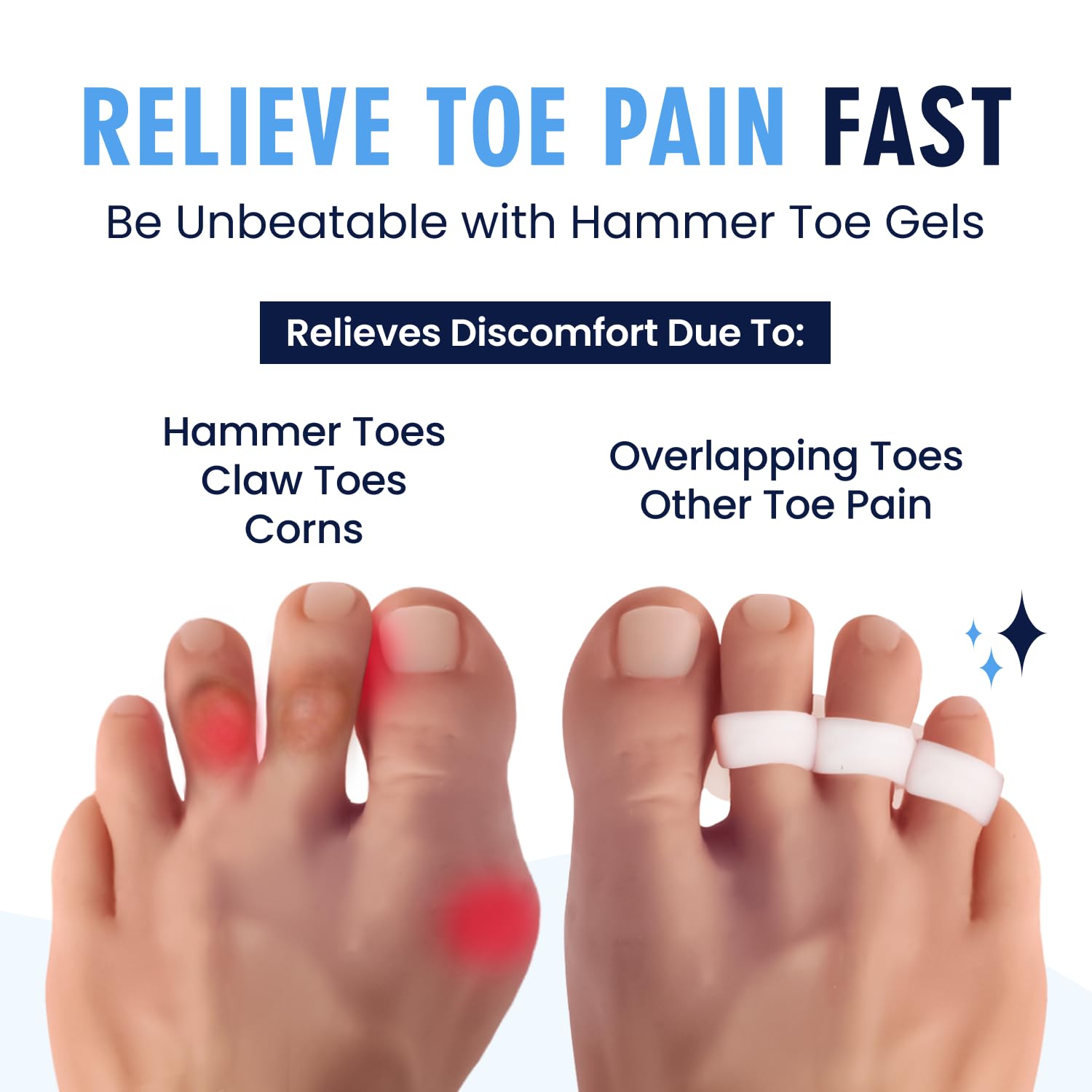 Dr. Frederick's Original gels between toes for everyday comfort