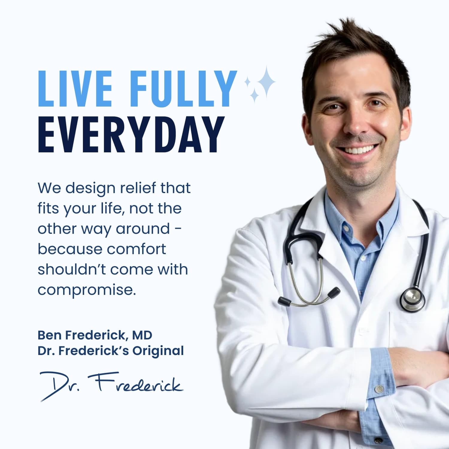 Dr. Frederick's Original toe gels help with hammer, claw, or mallet toe