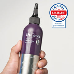 Dr. Groot Hidratación profunda para cabello suave y cuero cabelludo equilibrado.