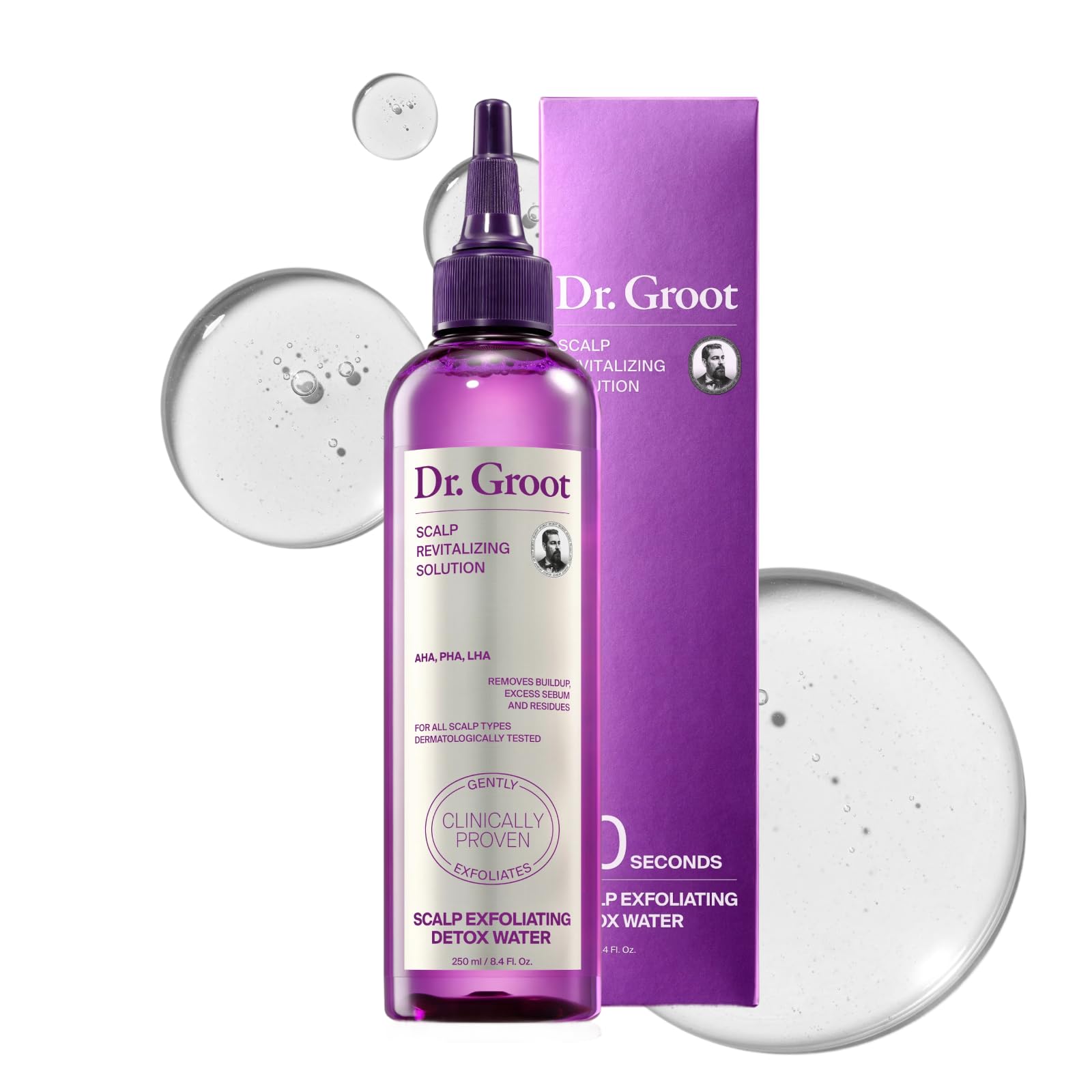 Dr. Groot Huile Romarin Exfoliant Cuir Chevelu: stimulation douce et revitalisation du cuir chevelu
