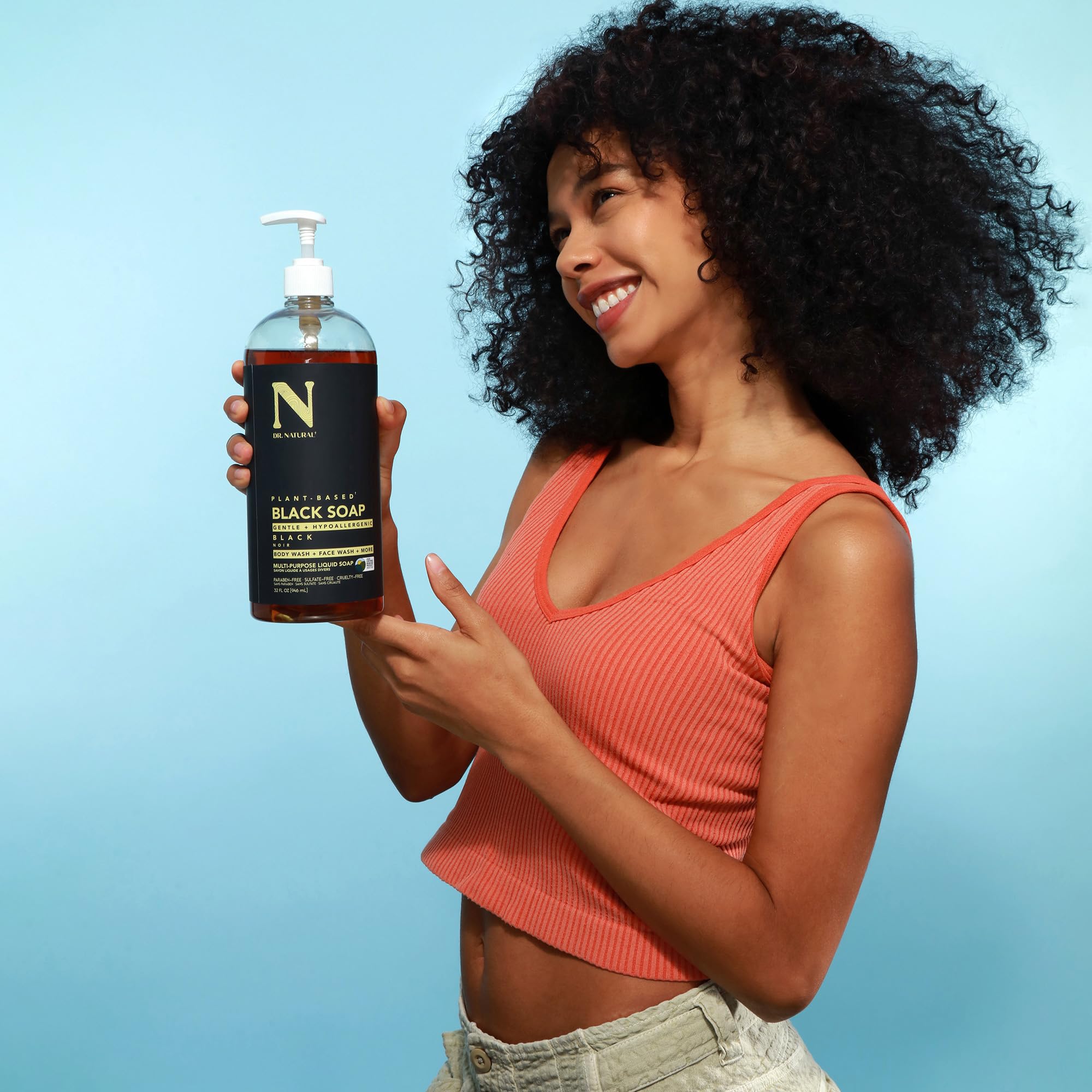 Dr Natural control de brillo y balance suave para la piel.