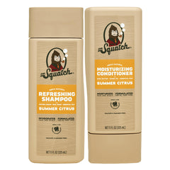 Dr. Squatch champú Cítrico de Verano, botella 8 oz, aroma vigorizante para cabello limpio