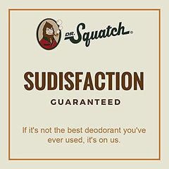 Dr. Squatch Desodorante para Hombre: textura cremosa para una aplicación suave.