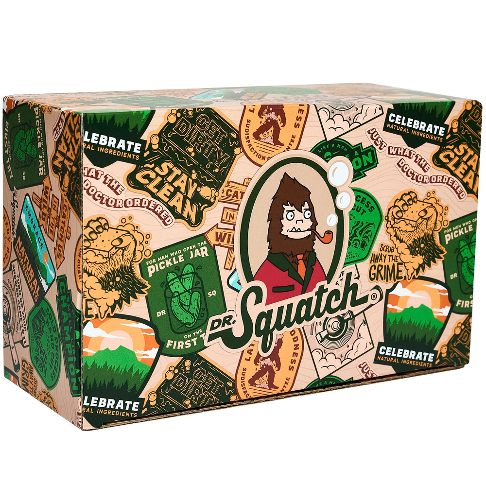 Parfums naturels Dr. Squatch évitent les arômes synthétiques.