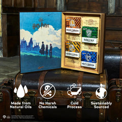 Savon Gryffindor Dr. Squatch prêt pour une douche énergique.