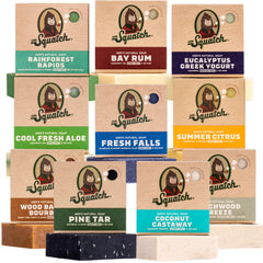 Dr. Squatch Set Jabones Naturales Variedad: colección para la ducha diaria.