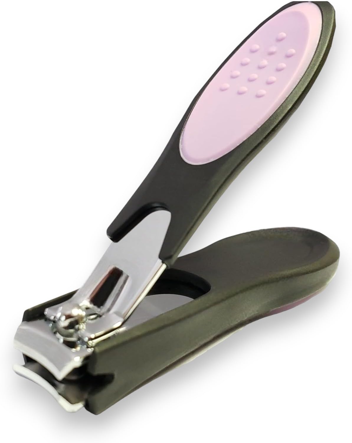 DreamCut cortaúñas con mango ergonómico para agarre cómodo y seguro.