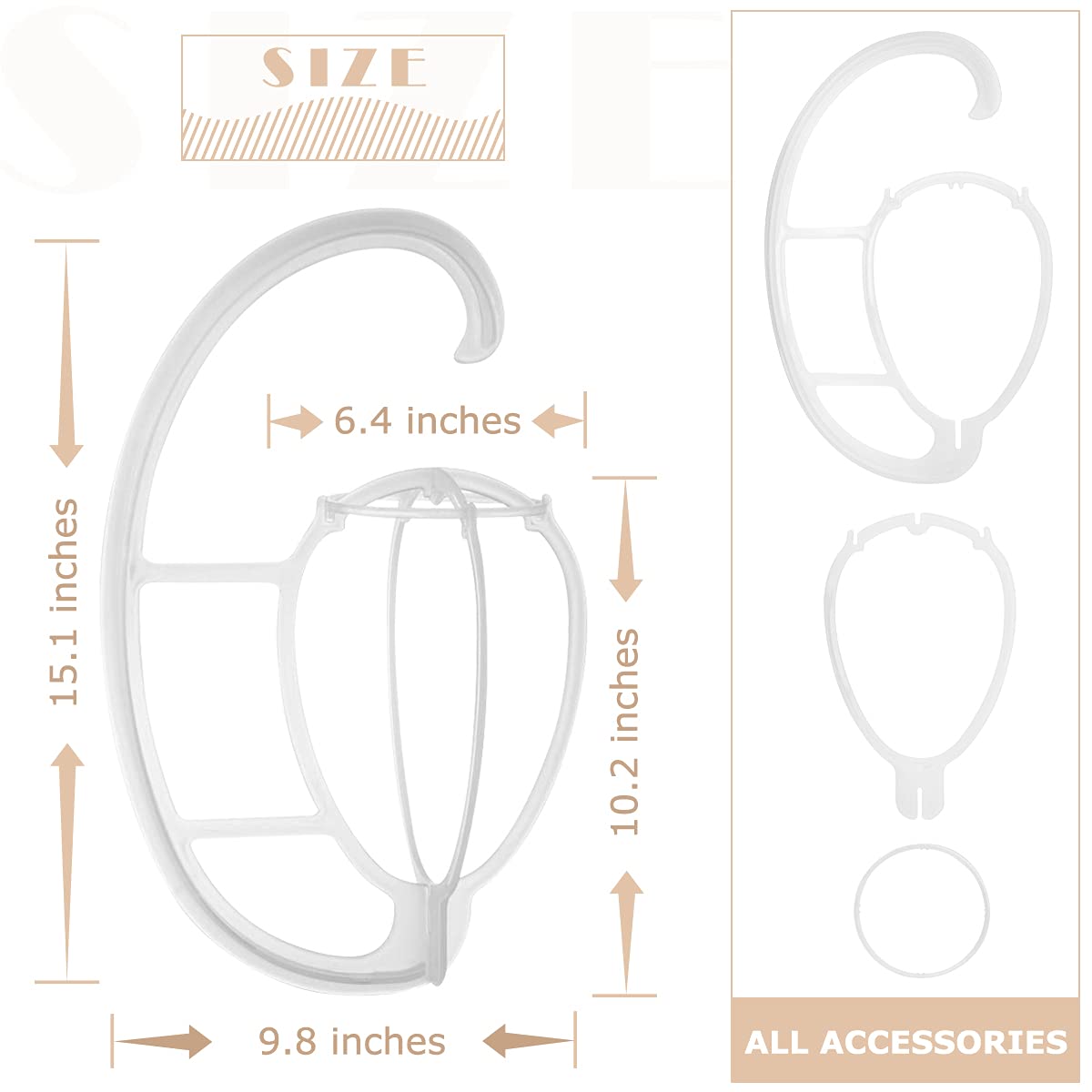 Dreamlover soporte plegable para pelucas, ideal para viajar