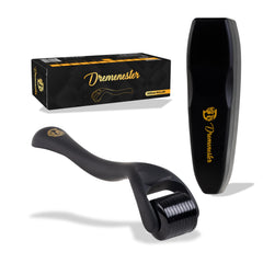 Rodillo de microagujas Dremenester para rostro, uso suave para mejorar la textura de la piel.