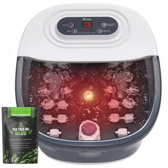 Drizo spa para pies con calor y burbujas para relajación diaria.