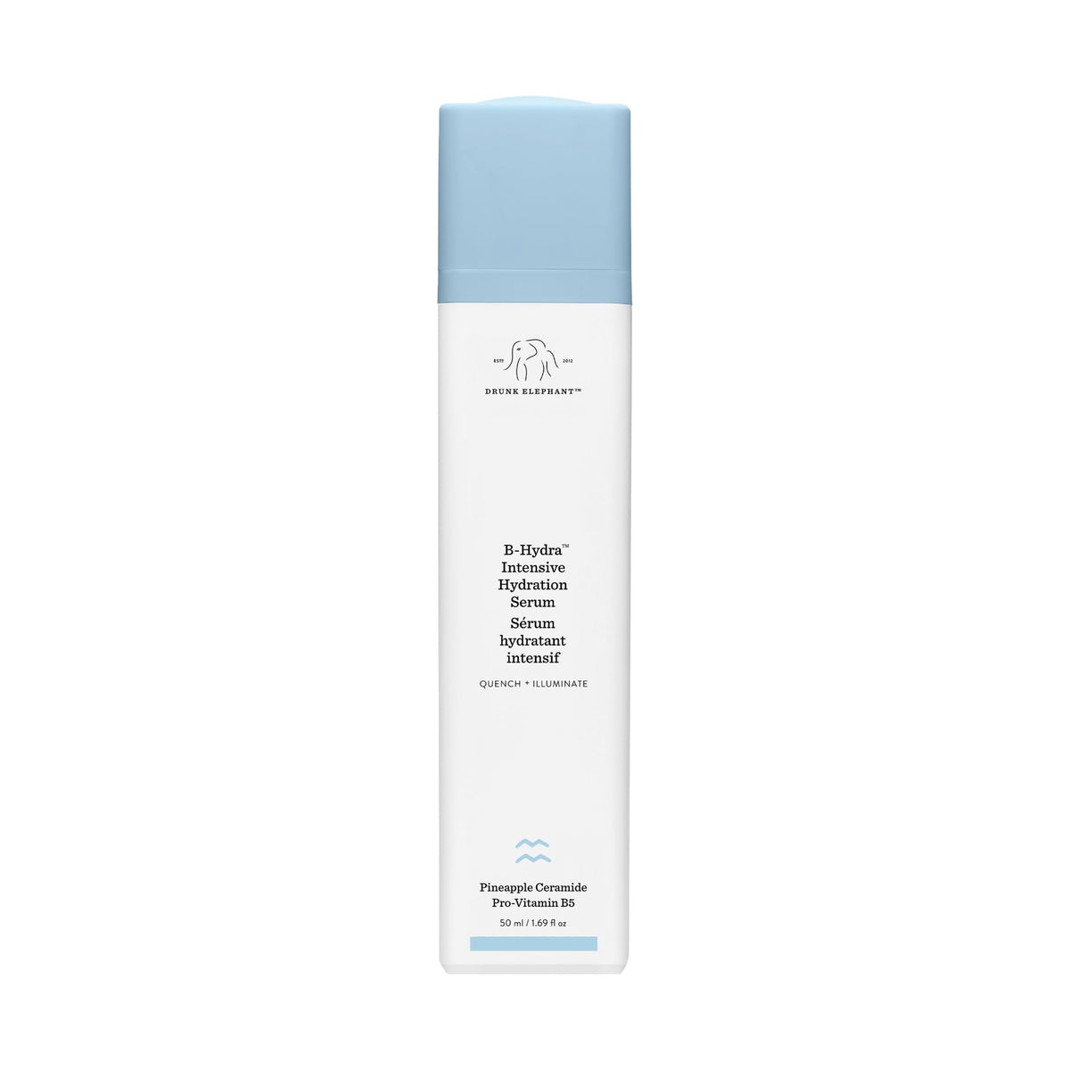 Drunk Elephant B-Hydra serum en botella de 50 ml para hidratación diaria