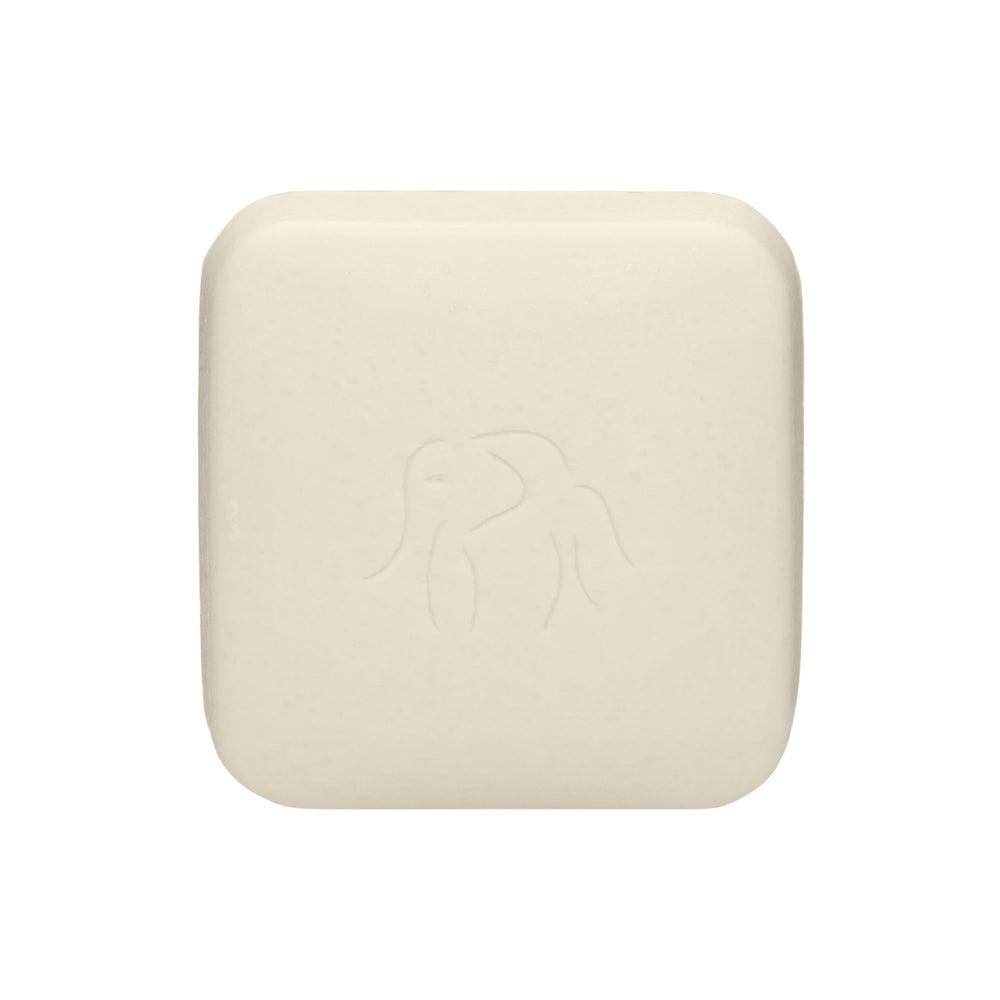 Drunk Elephant Pekee Bar, vista frontal, limpieza suave para piel equilibrada.