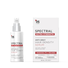 Sérum DS Laboratories Spectral, bouteille compacte pour densité capillaire plus visible