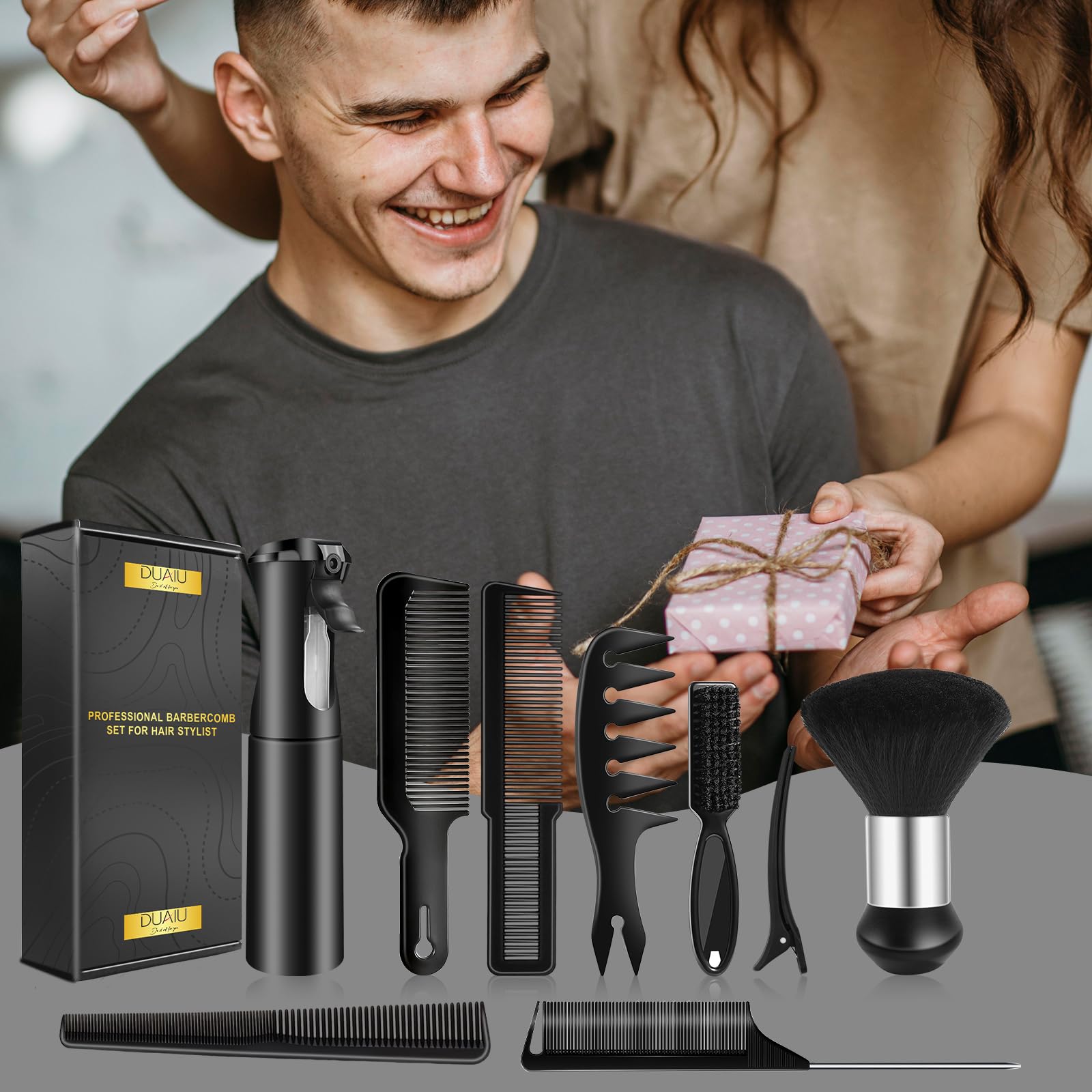 Clip cabello DUAIU para fijar estilo con comodidad.