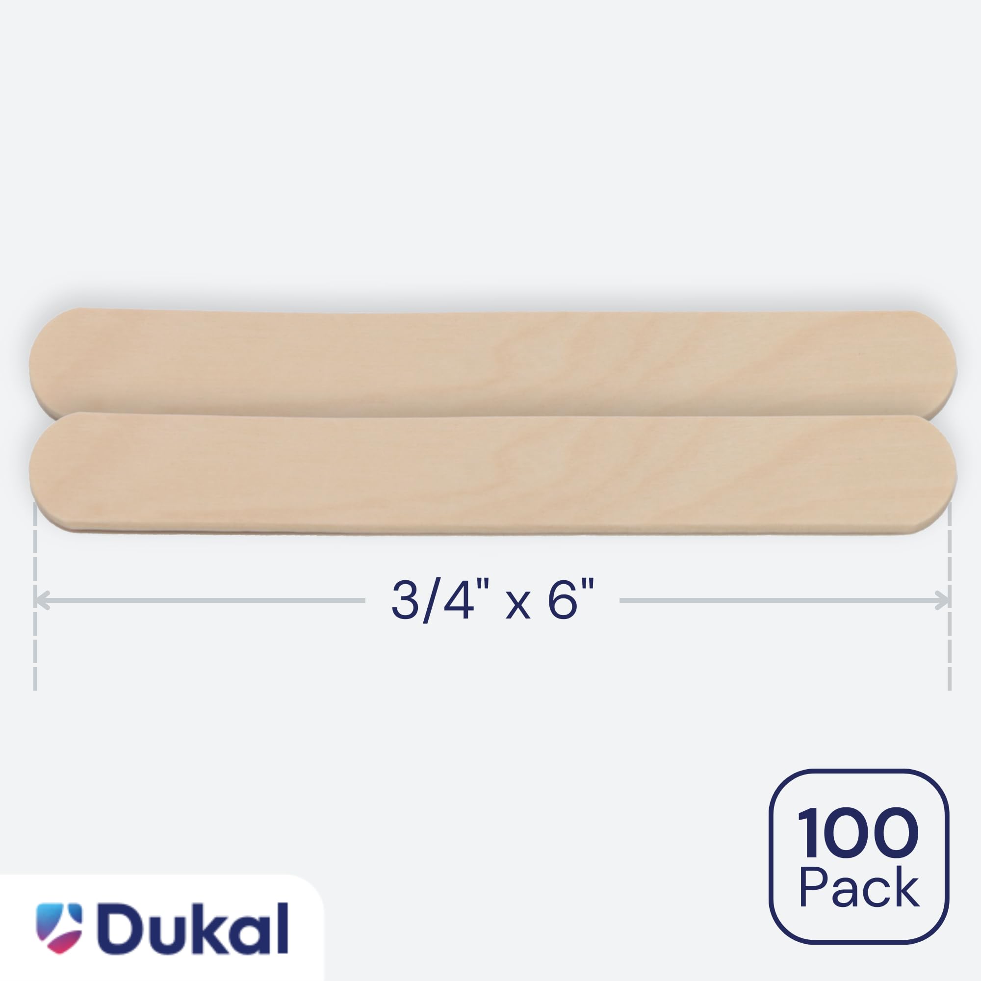 Dukal palitos de madera para uso multifuncional en belleza y cuidado.