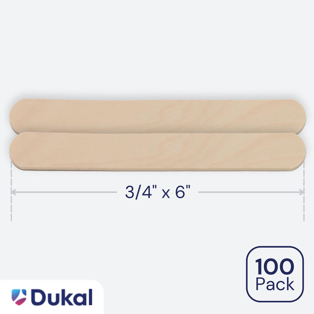 Dukal palitos de madera para uso multifuncional en belleza y cuidado.