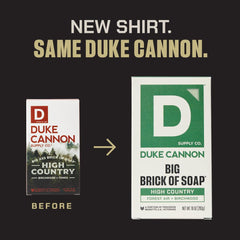 Duke Cannon Frontier 30, conjunto variado, tres jabones para toda la semana