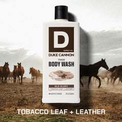 Duke Cannon Old Glory botella-jabon-masculino diseño práctico