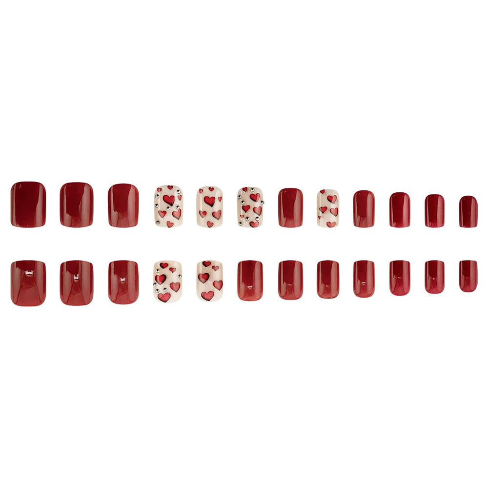 Dulyork uñas postizas ABS sin olor, duraderas para uñas naturales.