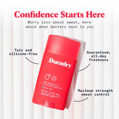Duradry travel-size pack ready for on-the-go use.