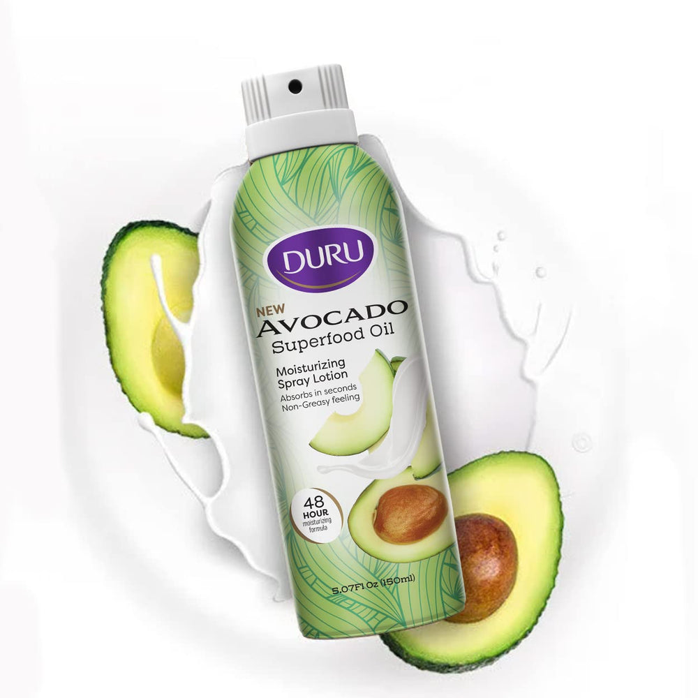 Duru Aguacate Loción con aceite de aguacate nutritivo.