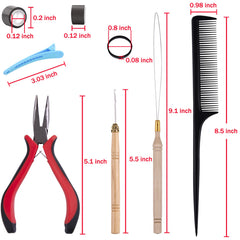 Duufin: pinza para micro anillos curva, fijación precisa