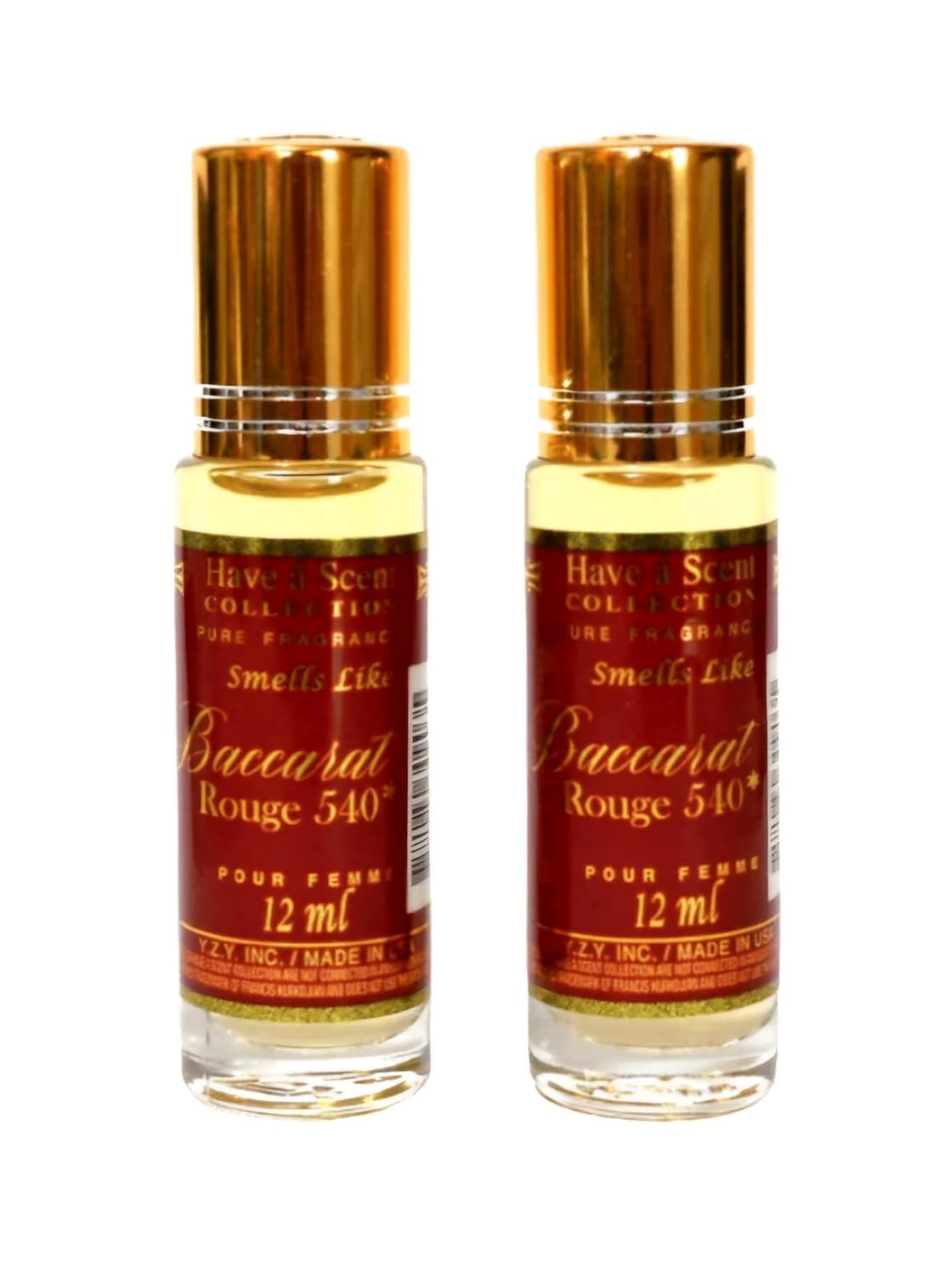 e de b aceite perfume baccarat rouge 540, botella 12 ml, aroma versátil para diario