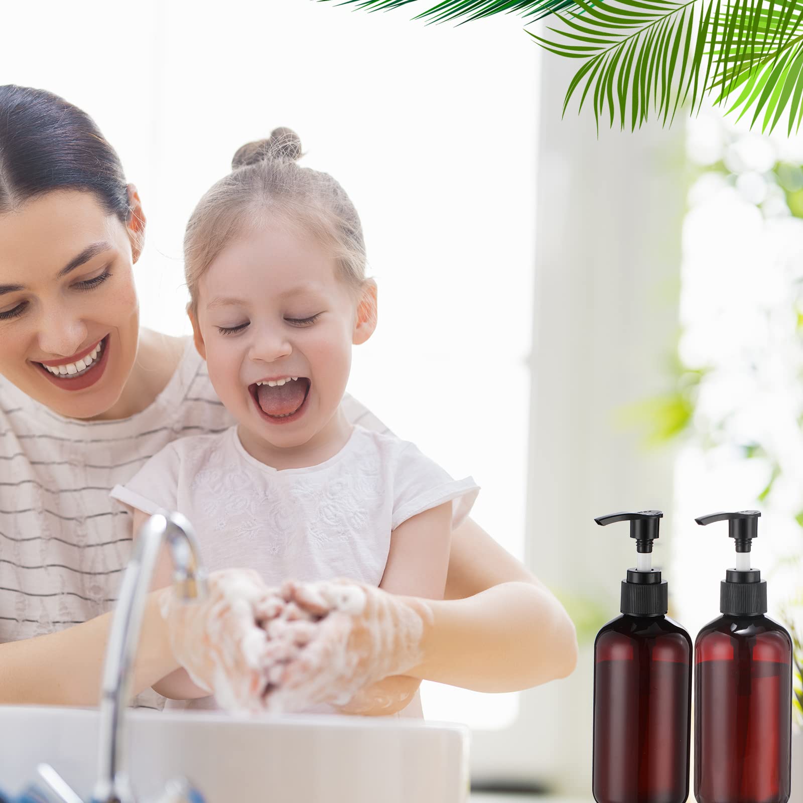 Eaasty botellas reutilizables para cosmética, fáciles de limpiar