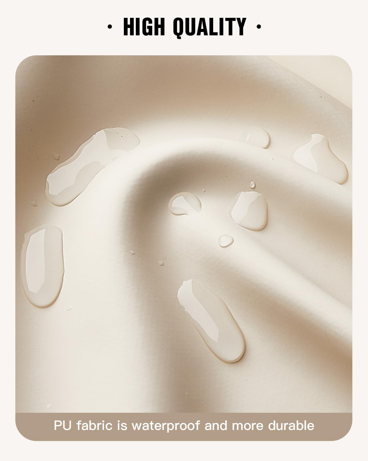 Material PU cuero de Eachy resistente al agua para viajes