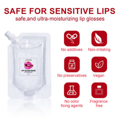Envase compacto 100 ml de Eakroo, cómodo para proyectos caseros de labios.