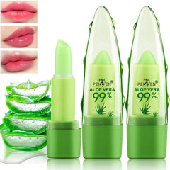 Lápiz labial Eakroo Aloe Vera cambia de color con la temperatura de los labios.
