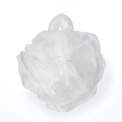 Earth Therapeutics Esponja corporal hidro con mango ergonómico blanco para lavado estable.