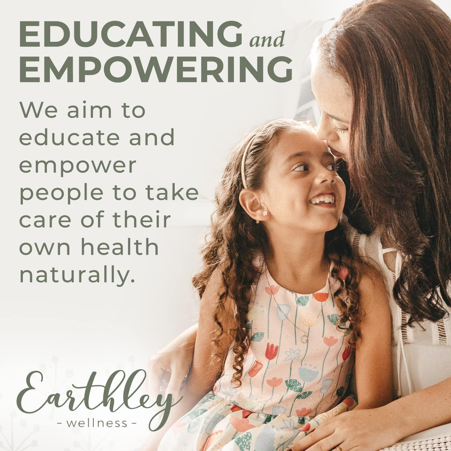 Earthley Wellness loción de magnesio, aplicación nocturna suave para piernas o abdomen.