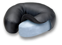 EarthLite reposacabezas deluxe, ligero y compacto, ideal para mesas portátiles.