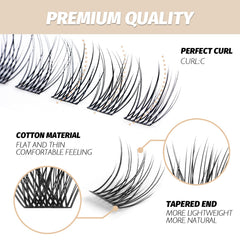 EASITENSION: aplicación rápida en casa para un look natural.