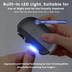 Easy Clip: carga por USB-C y batería recargable para viaje.