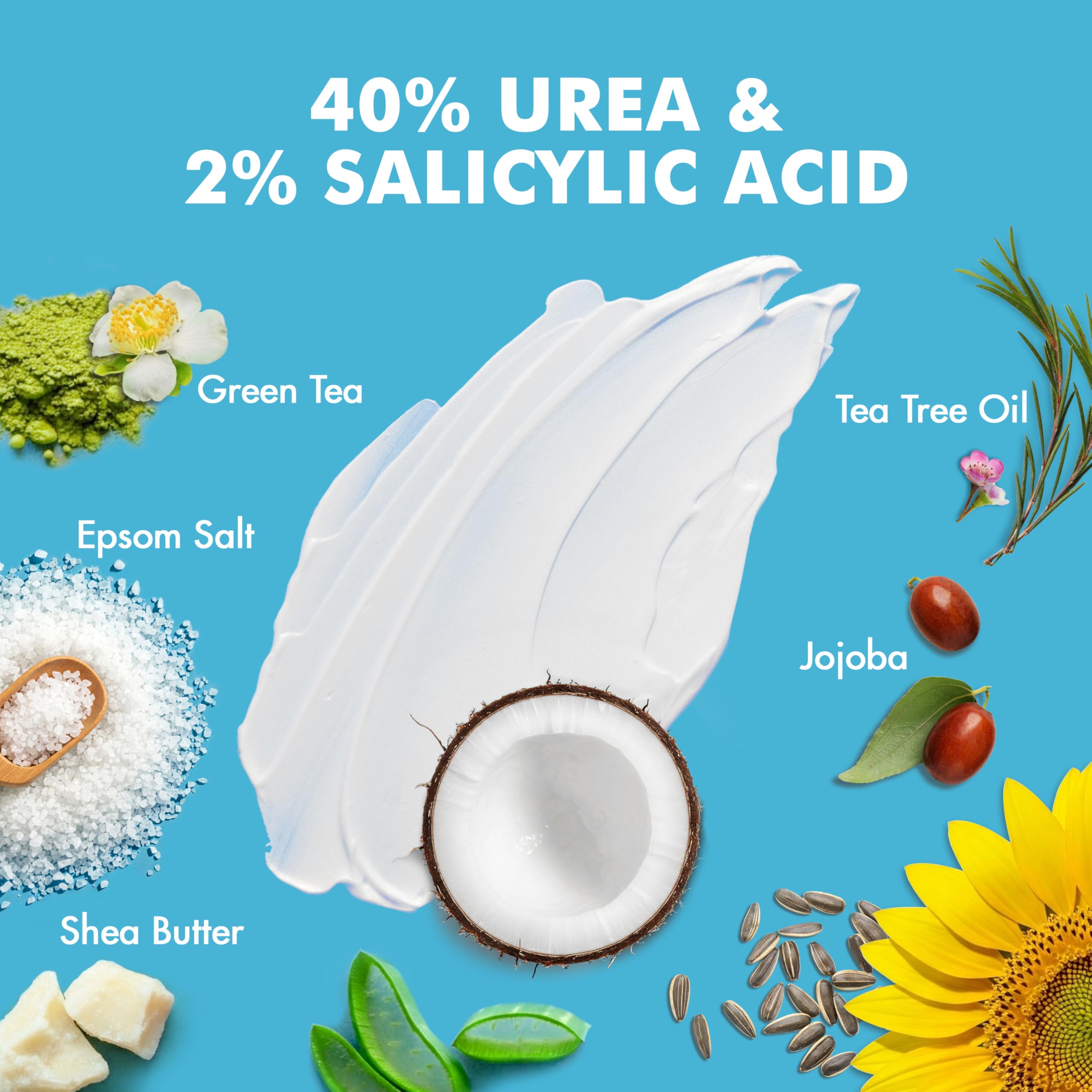 Ebanel crema urea 40% exfoliación suave para piel muerta de pies.