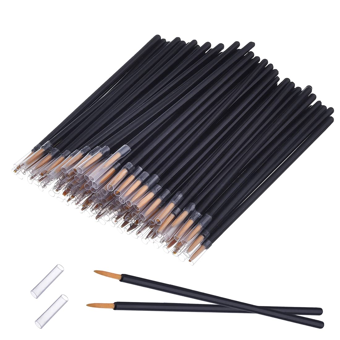 Set de brochas desechables EBOOT para delinear ojos con precisión