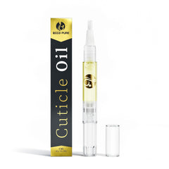 ECCO PURE pen aceite cutículas, aplicación precisa para uñas cuidadas.