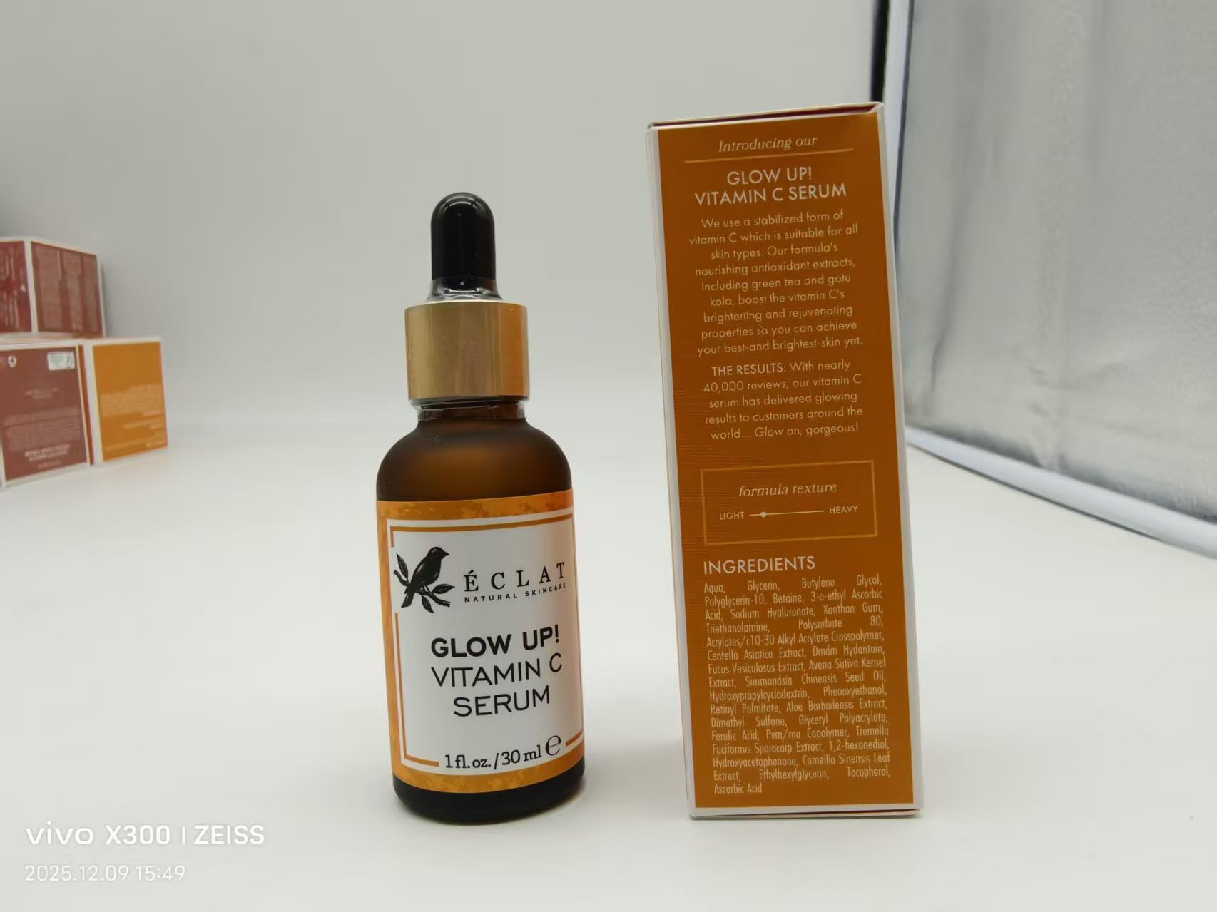 Eclat Skincare Vitamin C Serum, ritual diario para un brillo saludable.