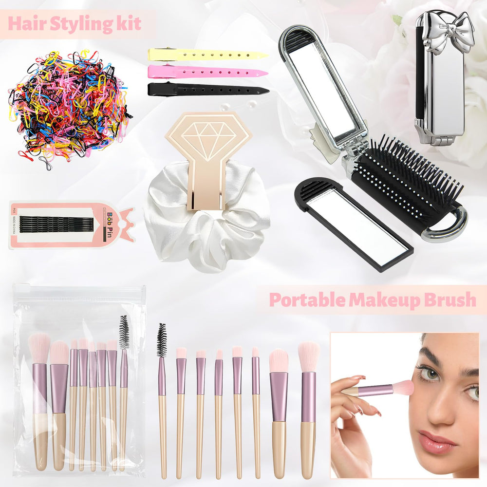 Eclatbox brocha retractil, retoques de maquillaje al instante.