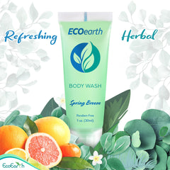 EcoEarth envase sin derrames aprobado por TSA para viajar.