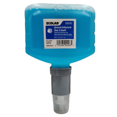 Jabón líquido antibacteriano Ecolab en botella de 750 ml con dispensador, ideal para uso diario