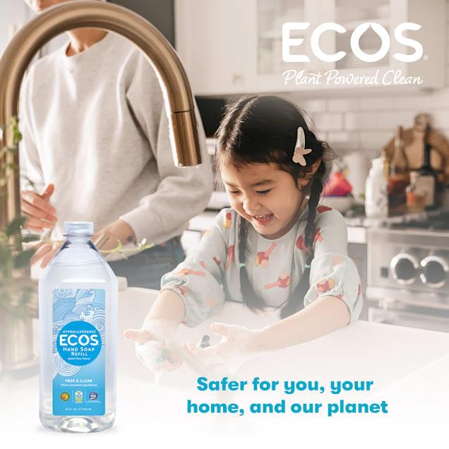 ECOS fórmula basada en plantas para limpieza suave