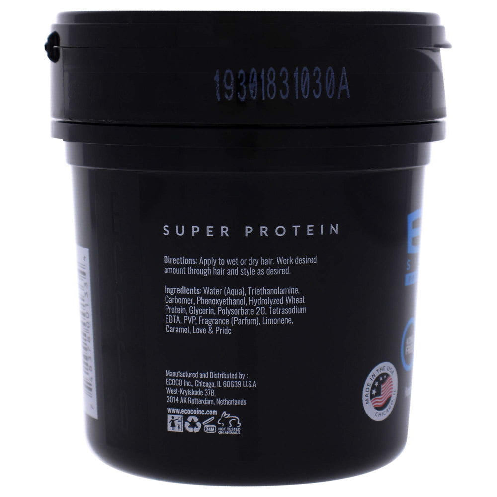 Eco Style Gel Regular para peinados retro y giro versátil.