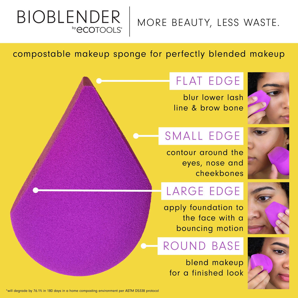 EcoTools Bioblender uso húmedo con cobertura suave