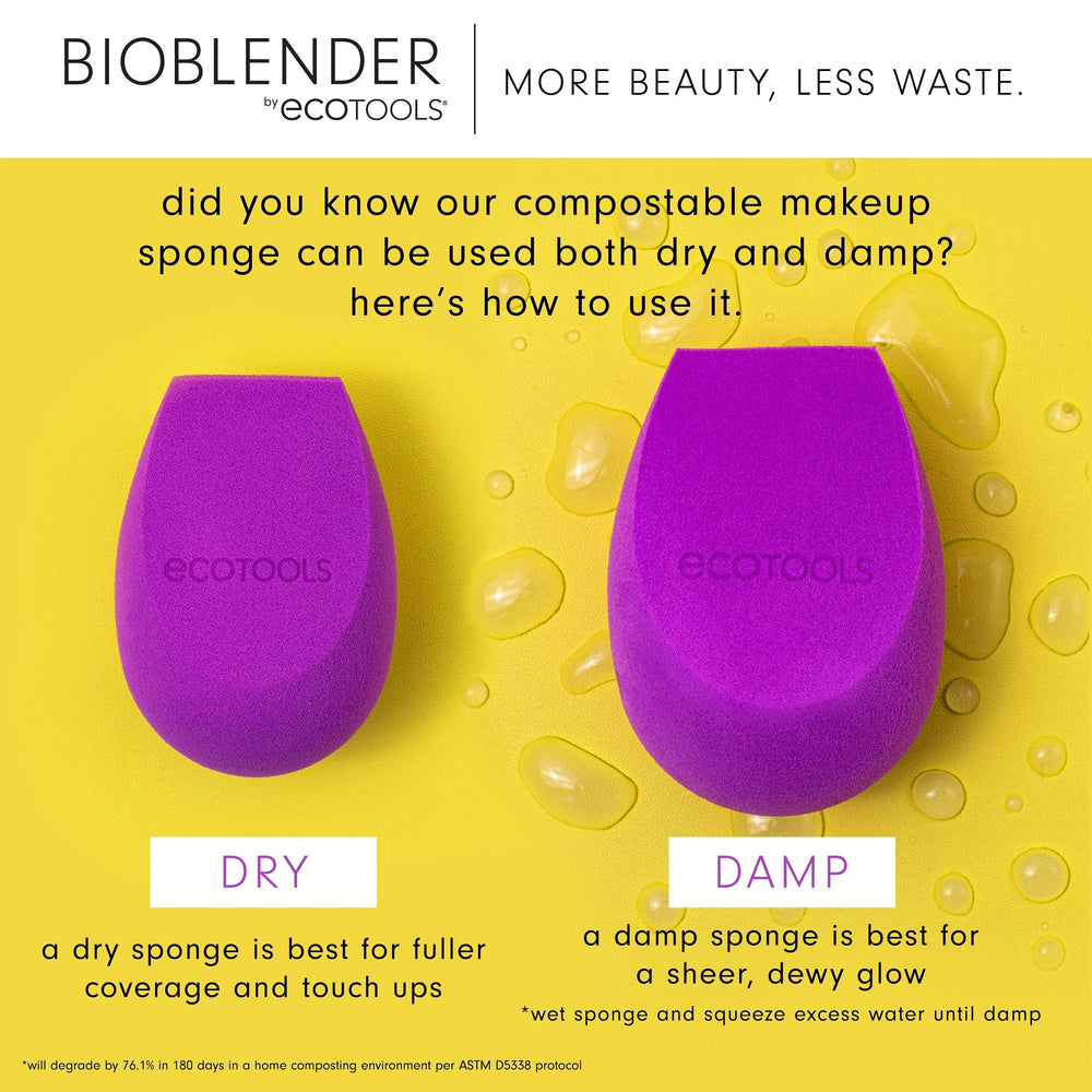 EcoTools Bioblender acabado natural al difuminar