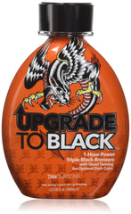 ED HARDY Bronceador Triple Black, botella para un color intenso y uniforme.