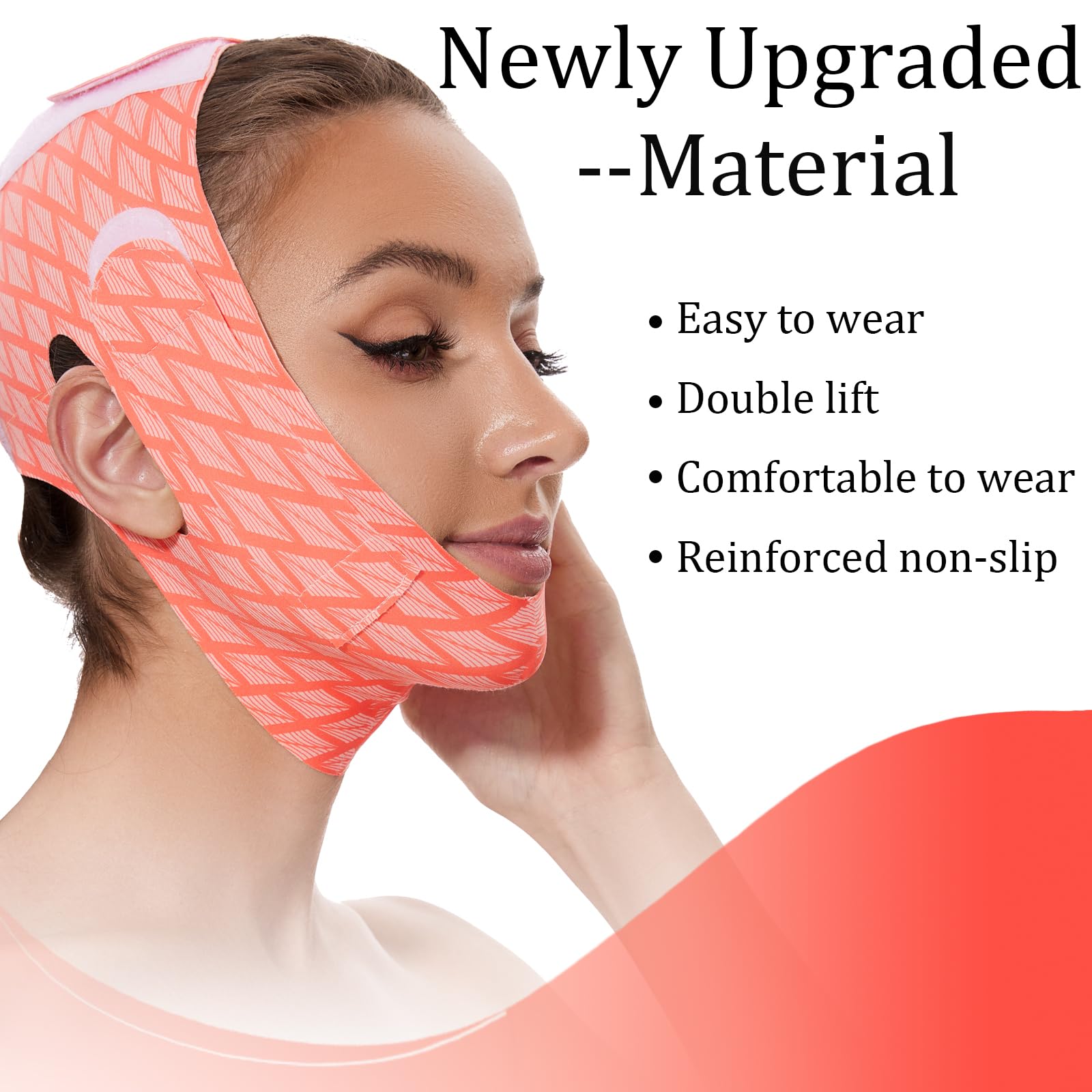 EDCBMB tela nylon-elástico ligera para uso cómodo durante el día.