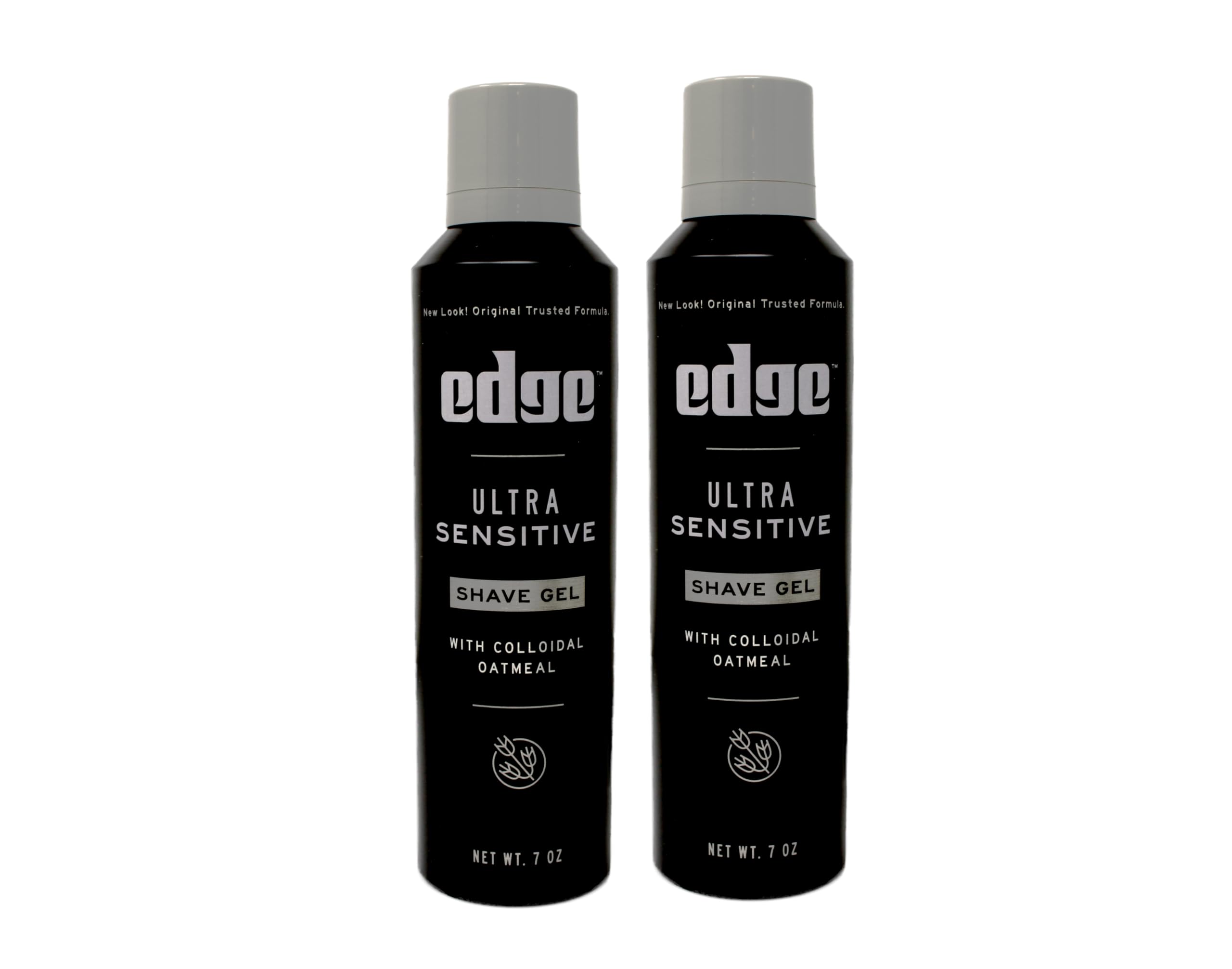 Edge gel para afeitar sensible en envase de 7 onzas facilita uso diario
